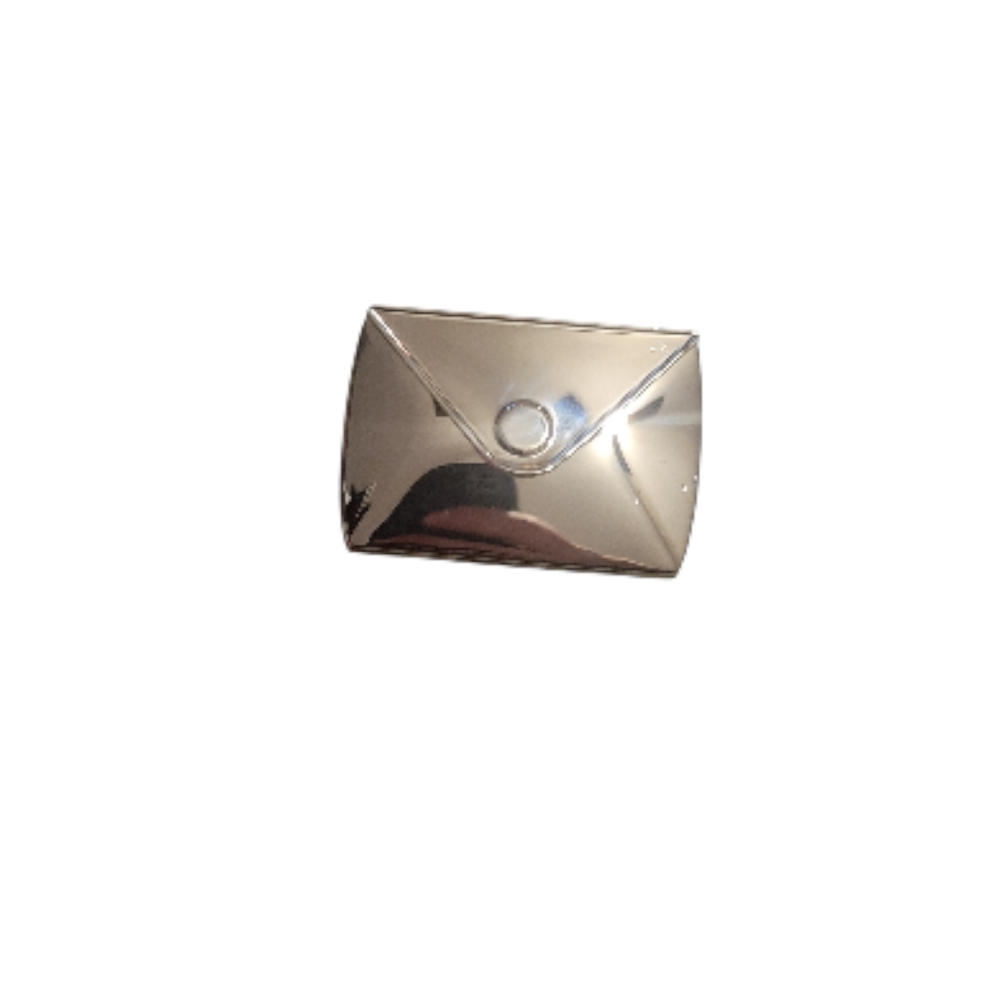 Silver Compact Mirror